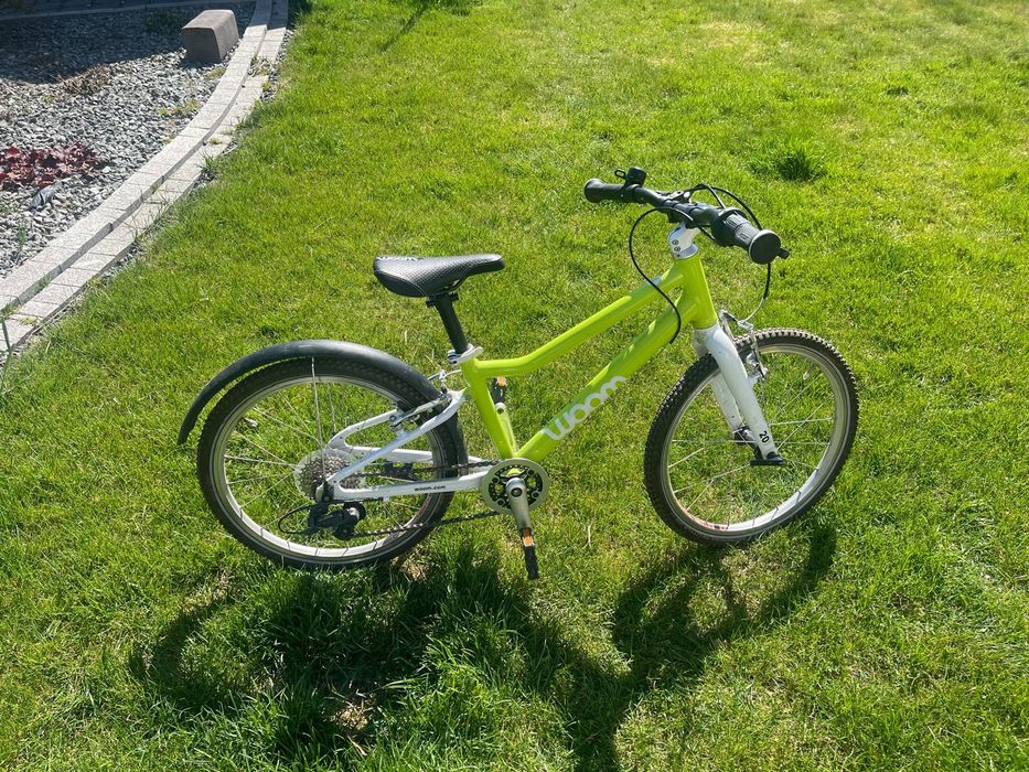 Sprzedam rower dziecięcy Woom 4 kolor LIMONKA