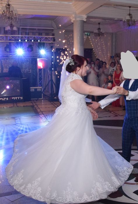 Suknia ślubna księżniczka
