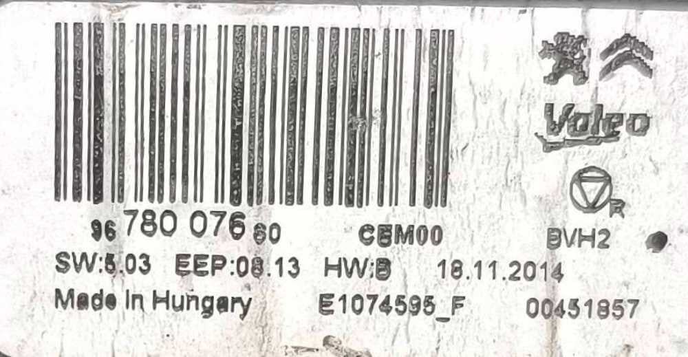 Módulo Eletrónico 9678007680 - PEUGEOT 308 II