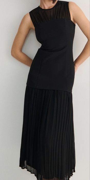 Elegancka czarna sukienka Reserved S 36