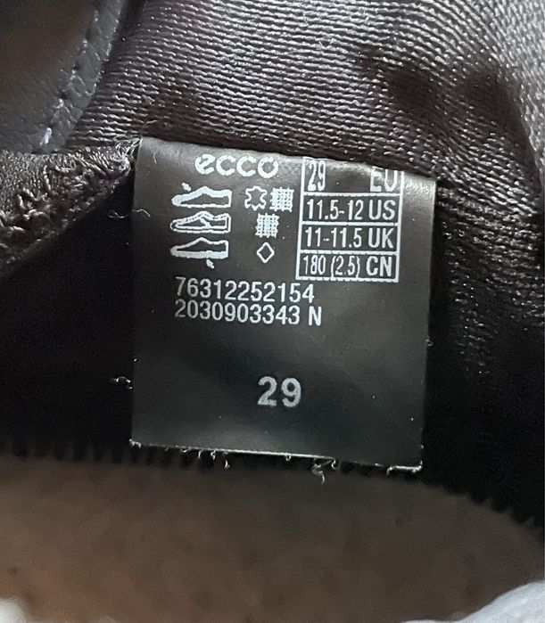 Черевики для хлопчика ecco