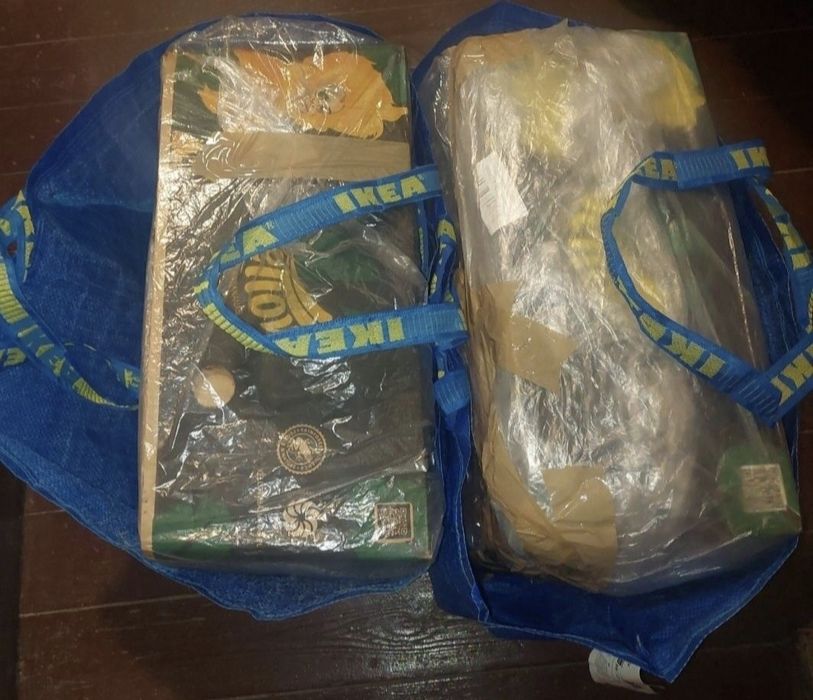 1zł Wysyłka Zestaw 2szt Dużych TOREB 71l IKEA mocne.Nowe