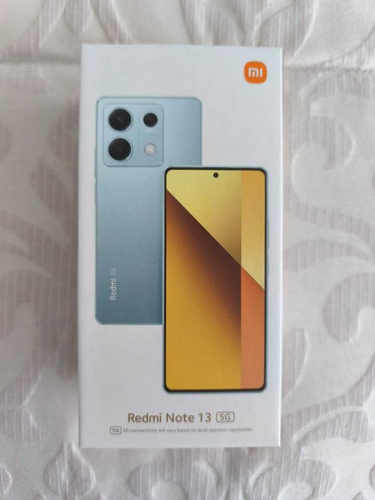 Redmi Note 13 5g Graphite Black 8Gb ROM / 256Gb RAM - IMPECÁVEL!