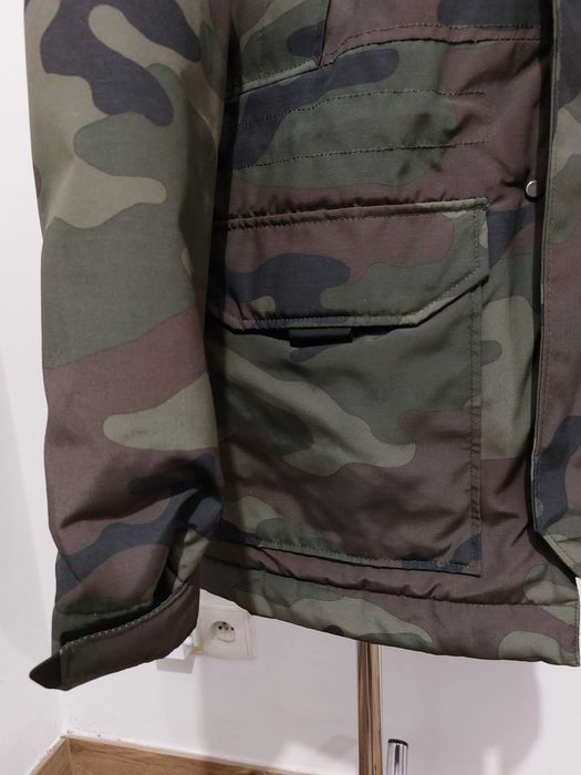 Męska kurtka zimowa moro, S