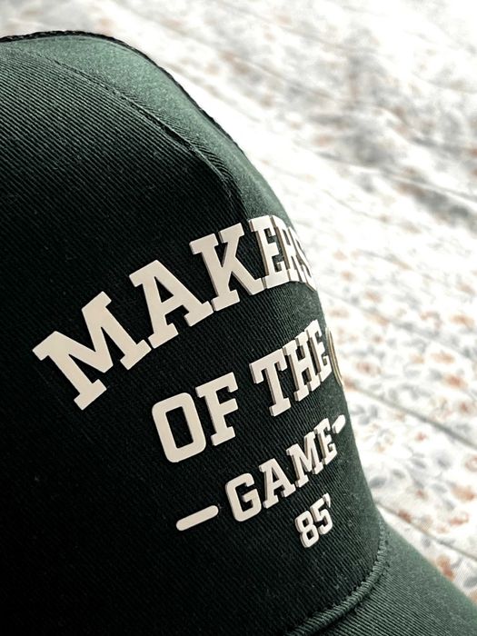 Темно-зелена бейсболка (кепка) чоловіча