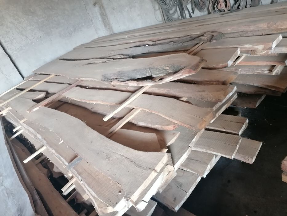 Deski dębowe 52mm sezonowane