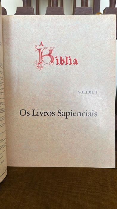 Biblia Sagrada 4 volumes