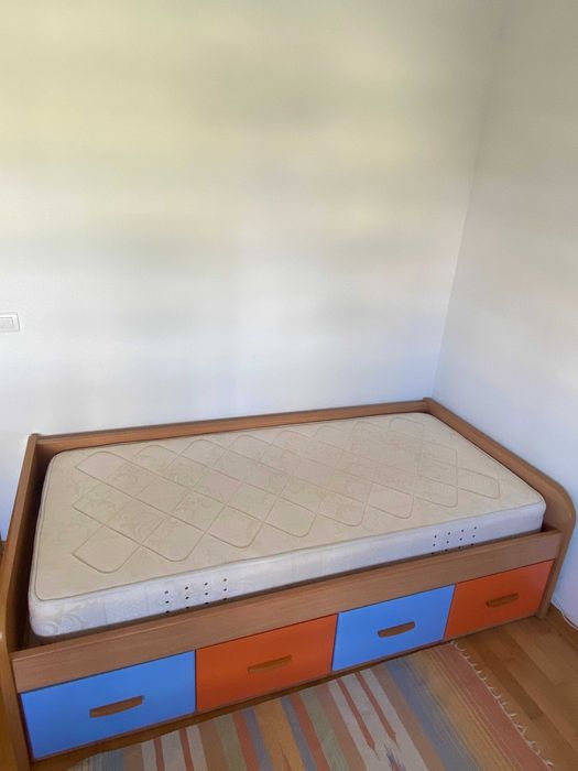 Cama solteiro 90X190m