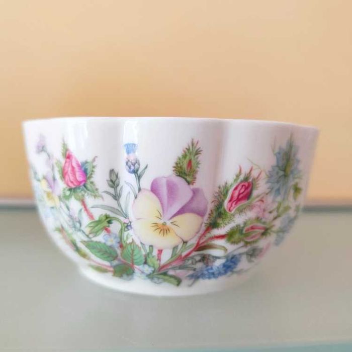 Angielska kostna porcelana Miseczka AYNSLEY Wild Tudor