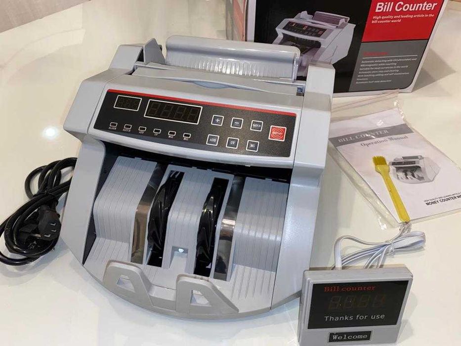Máquinas NOVAS contar Notas, C/ detetor Notas falsas (emito fatura!)64284429567107124