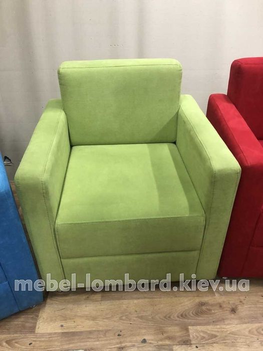 Кресло тканевое, (4шт) , бу