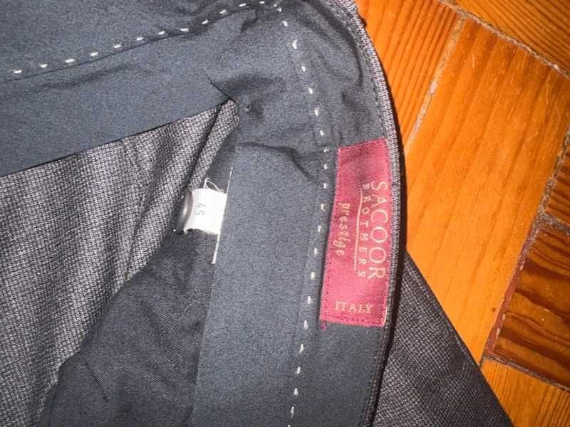 Fato Cinzento Sacoor