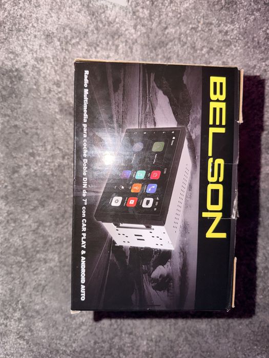 Radio con ecrã belson novo