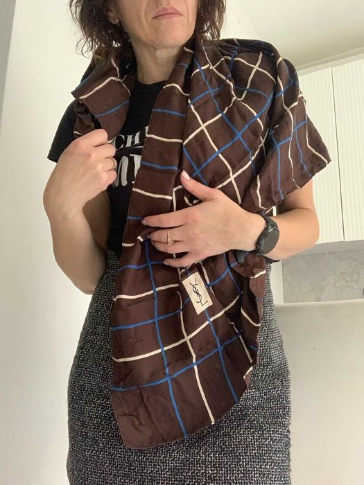 Хустинка Yves Saint Laurent оригінал, шовк