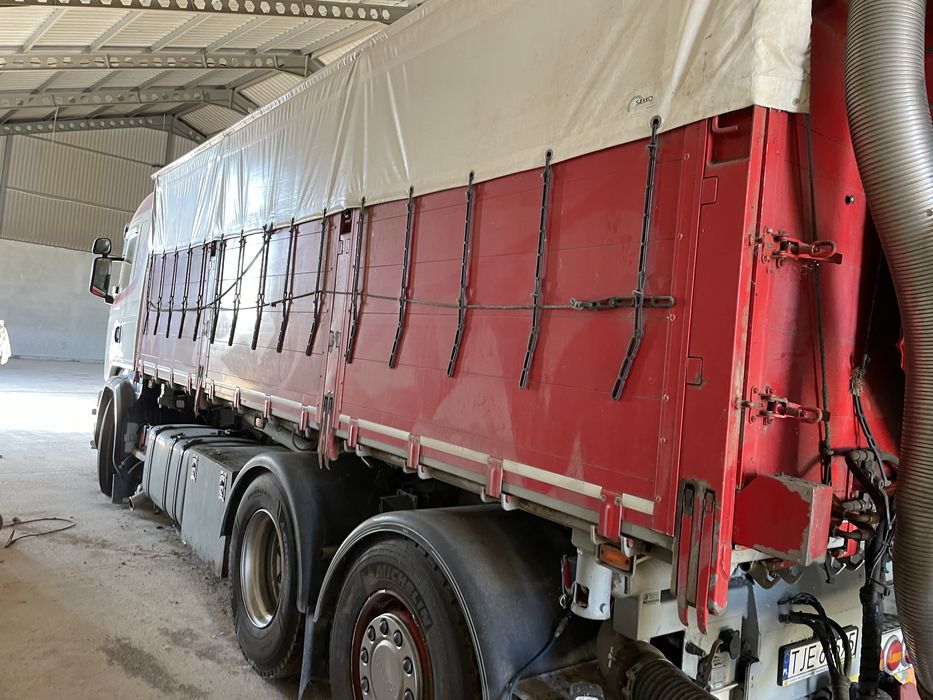 Scania v520 pompa do zboża odkurzacz