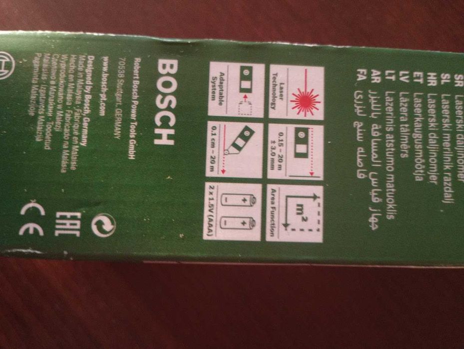 Dalmierz laserowy BOSCH Zamo III 0603672705