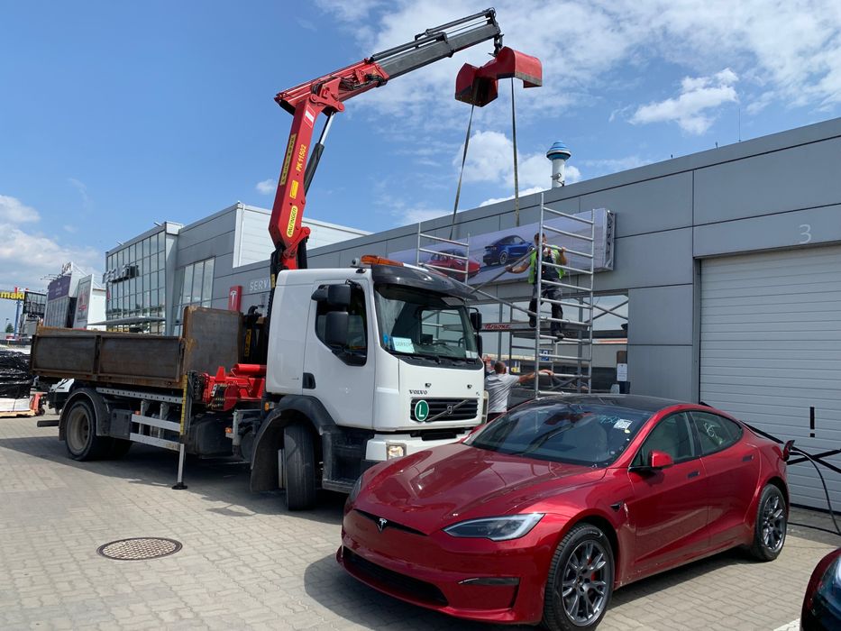 Transport hds , wynajem wózka widłowego big bag na gruz kontenery