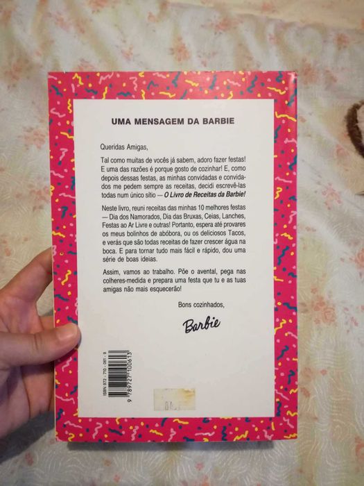 Livro de Receitas - Barbie