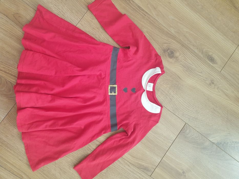 Sukienka Mikołajki H&M 74