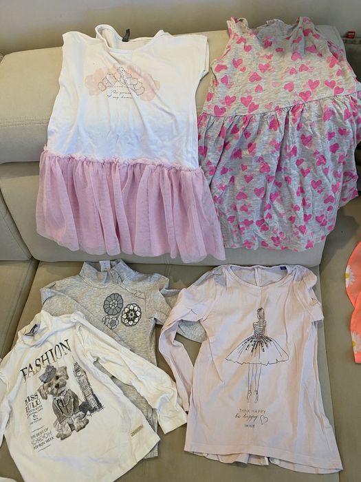 Dziewczynka 110 zestaw dużo sztuk