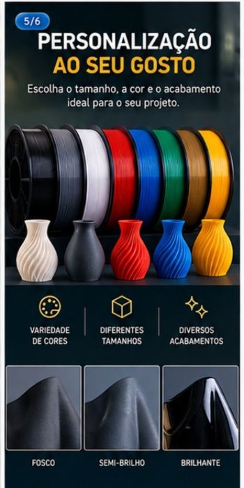 Impressão 3D personalizada, brindes, utensílios