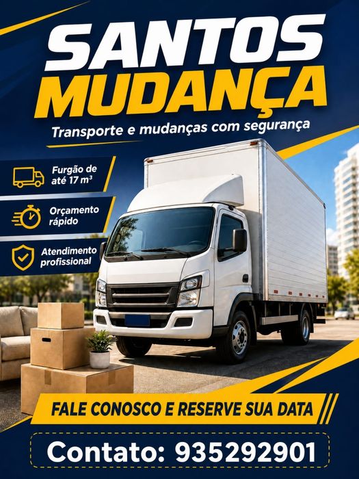Santos Mudanças – Santarém e Todo o País | Furgão 17m³