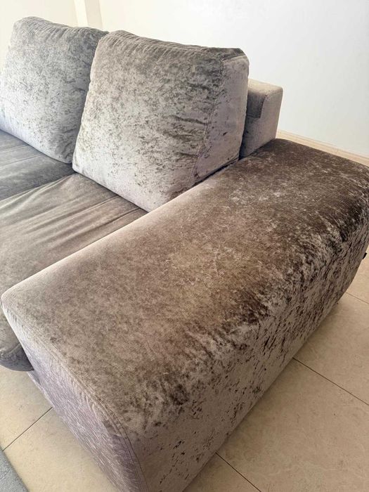 Sofá 2 Lugares em Tecido – 200 cm – Muito Bom Estado