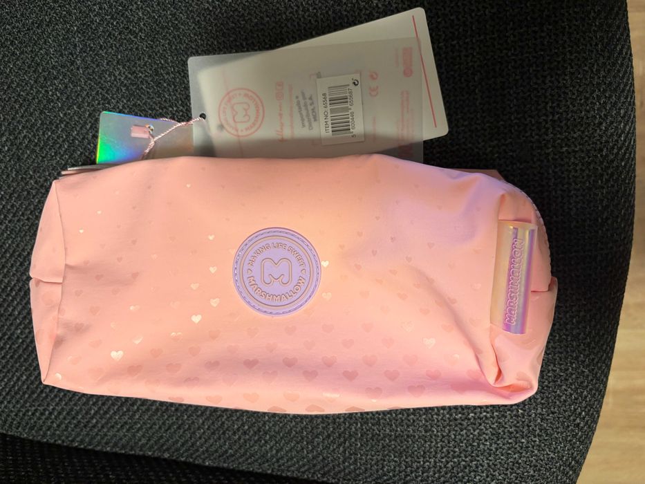 Conjunto de Mochila+Estojo+Lancheira| Marshmallow | NOVOS
