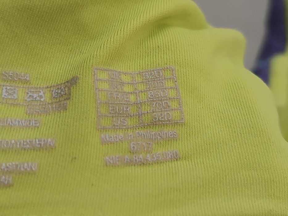 Biustonosz do biegania Shock absorber 70D