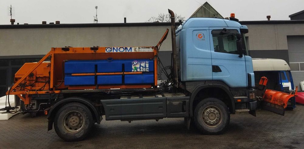 SCANIA SPECJALNY pomoc drogowa zmiana konstrukcyjna