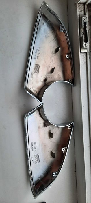 Накладки дзеркал зовнішніх нижня хром Tesla Model S, Model S REST