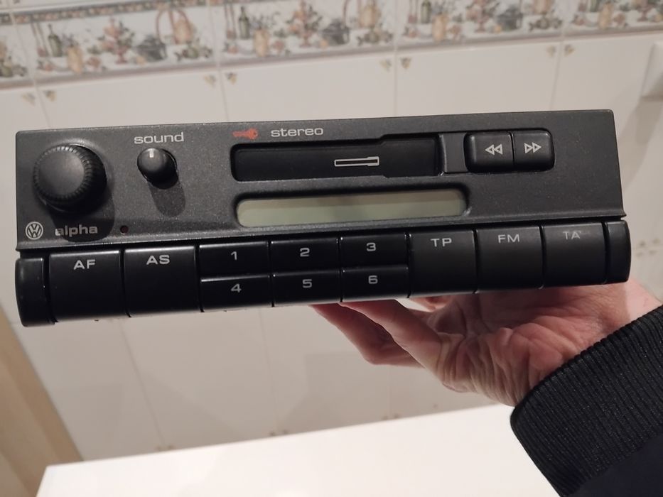 Rádio antigo golf mk3