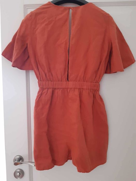 Kombinezon zara lniany XS