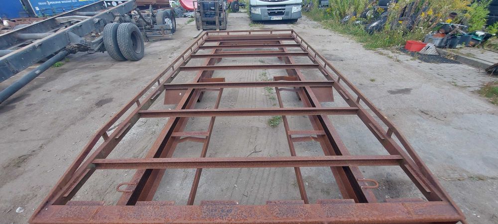 Konstrukcja przyczepy lawety 4,60/2,10m.