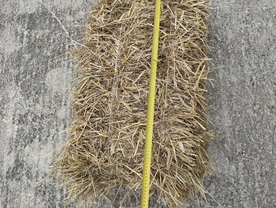 Słoma słoma w kostkach