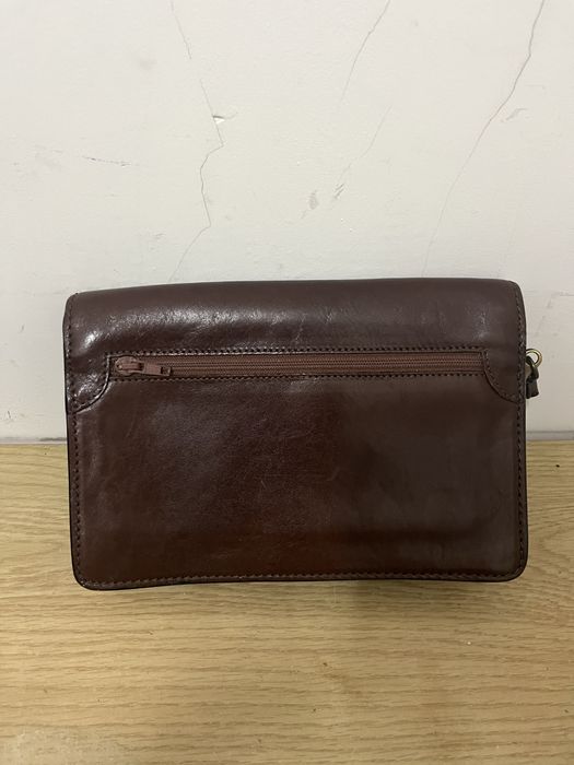 Bolsa de mão homem em pele