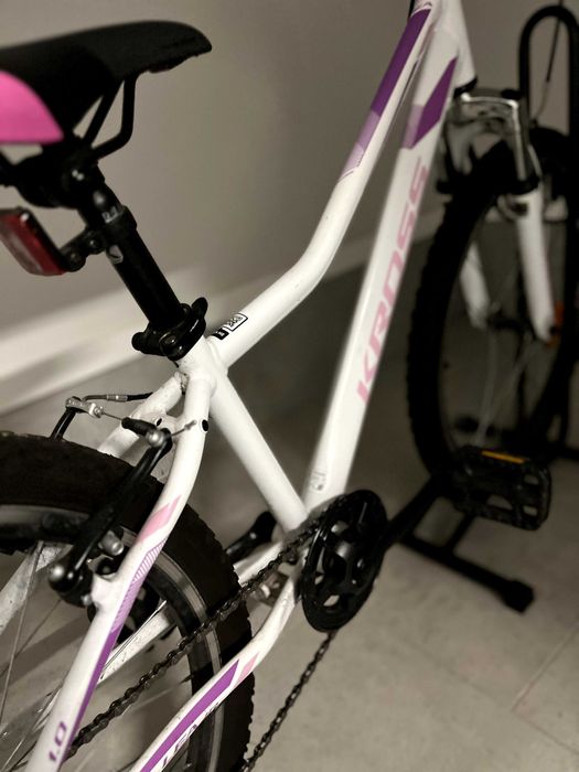 Rower KROSS LEA 1.0 różowy, rozm. S,  rama 15