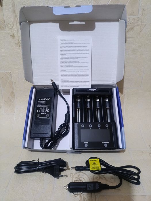 Лучшее зарядное устройство - LiitoKala Lii-M4s + ПОДАРКИ