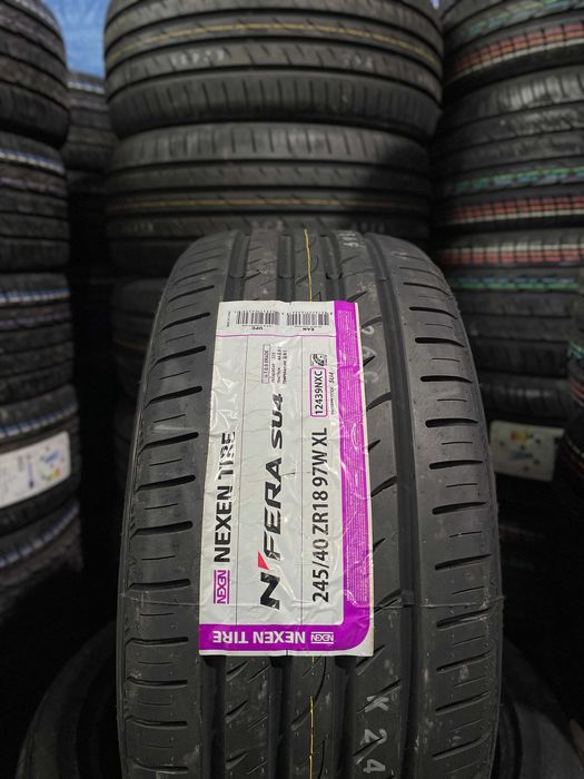 +4шт НОВІ шини літні 245/40/18 Nexen N Fera SU4 колеса R18 літо склад