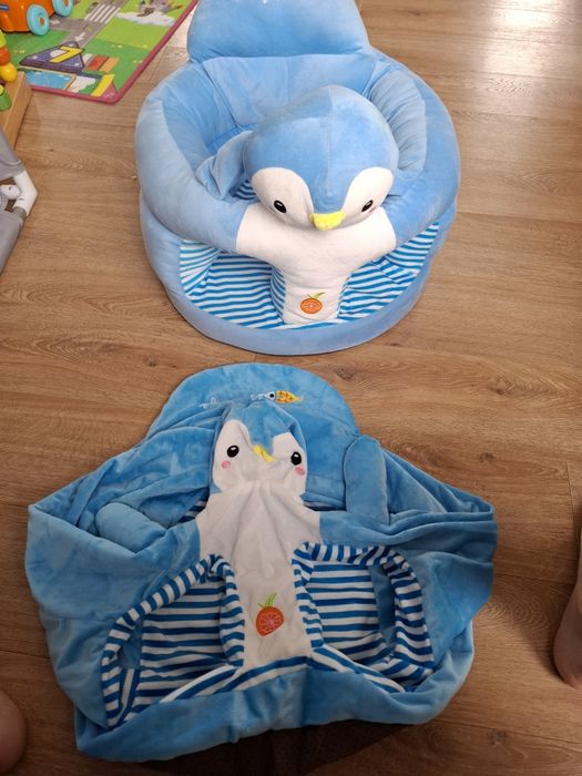 Piękny fotelik dla dziecka + dodatkowy pokrowiec.