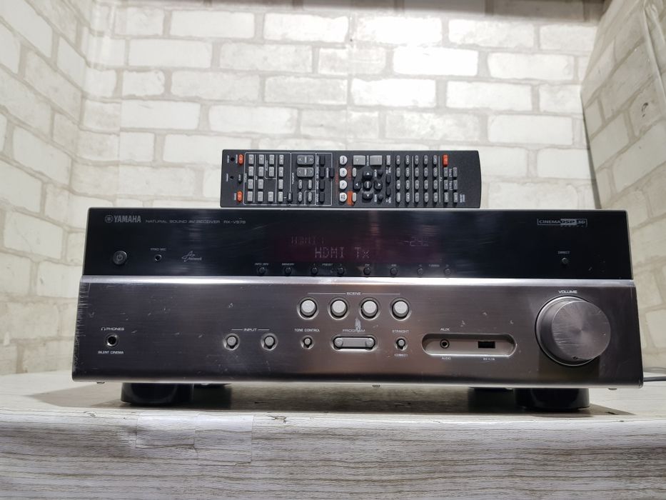 7.2 AV ресивер YAMAHA RX-V579, *7x115 Вт, Wi-Fi,Bluetooth,AirPlay,ARC