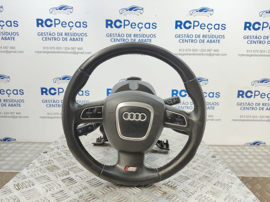 Volante Completo Em Pele Perfurada Audi A1 8X S-Line SLine