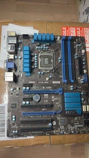 Материнська плата MSI Z77A-G43 (LGA1155, Z77)