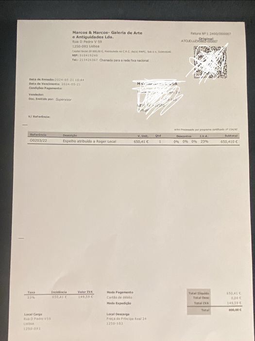 Espelho “Lipstick” de Roger Lecal – Peça de Design / Arte