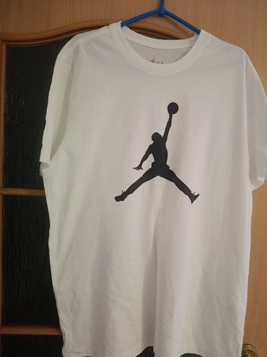 Jordan biala koszulka XL