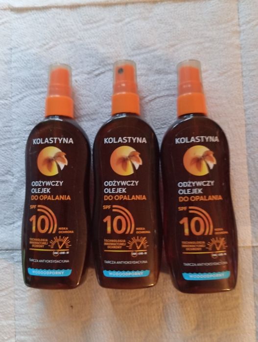 Kolastyna Odżywczy olejek do opalania spf 20 150 ml 3 szt.