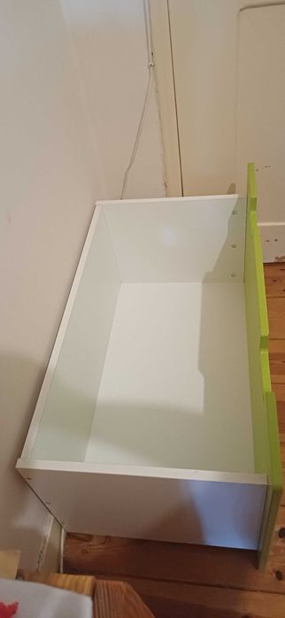 Bau de arrumação ikea cor verde