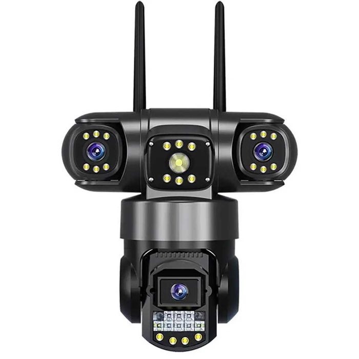 Уличная камера наблюдения WIFI, 3 объектива, 15МР, SC28. Арт. 56214