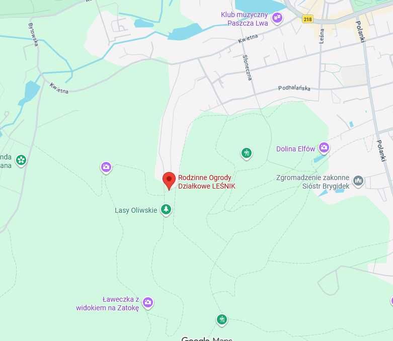 Działka ROD Leśnik 251 m² – Gdańsk Oliwa, ul. Kwietna, cisza, las, świetna lokalizacja - Więcej