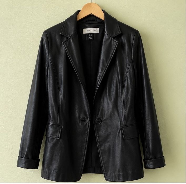 Жіночий жакет з екошкіри New Look, р. 38 (UK 10)